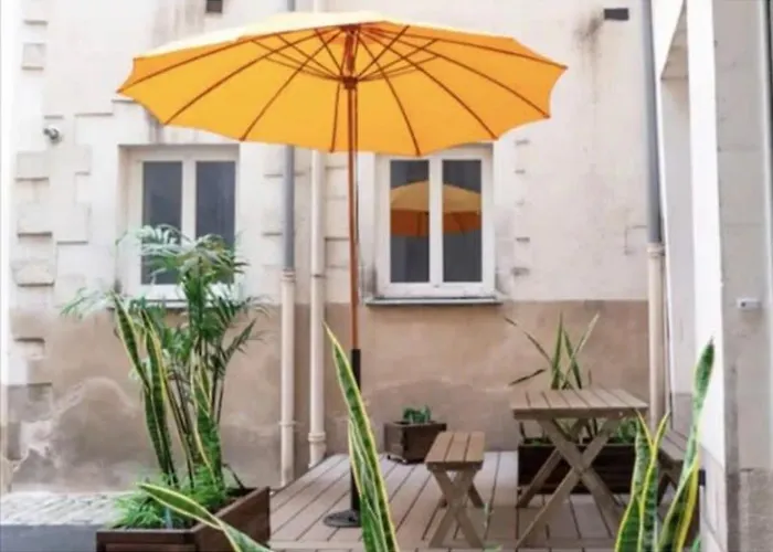 Hypercentre 2 A 4 Pers, Calme & Cosy Avec Terrasse Privee * Nantes