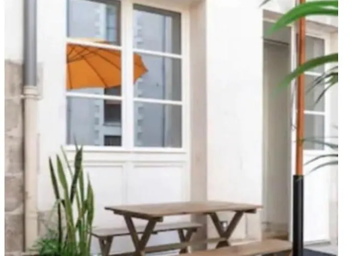 Hypercentre 2 A 4 Pers, Calme & Cosy Avec Terrasse Privee Nantes