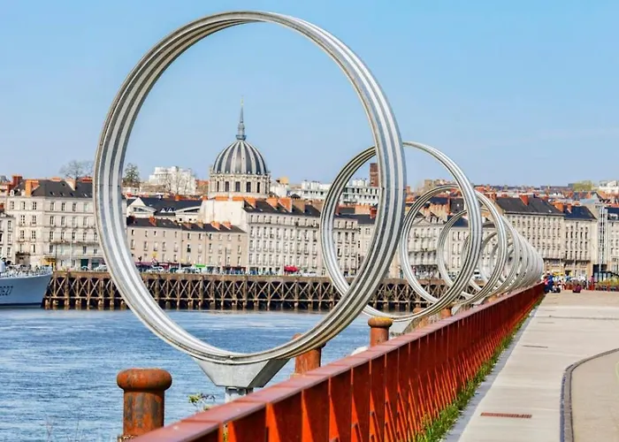 Apartment Hypercentre 2 A 4 Pers, Calme & Cosy Avec Terrasse Privee Nantes