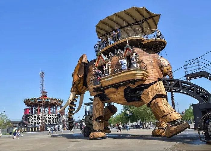 Hypercentre 2 A 4 Pers, Calme & Cosy Avec Terrasse Privee Apartment Nantes