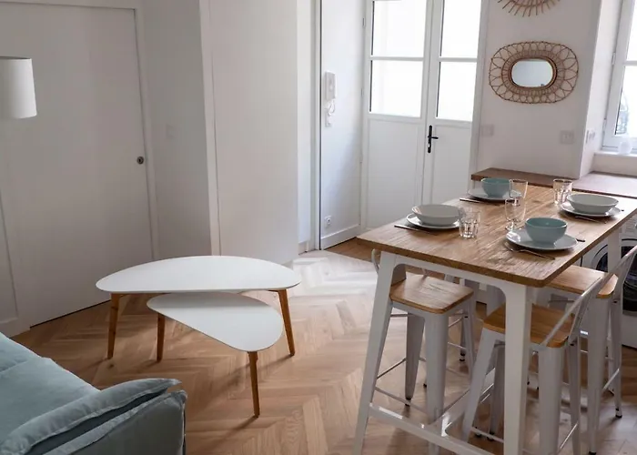 Hypercentre 2 A 4 Pers, Calme & Cosy Avec Terrasse Privee نانت