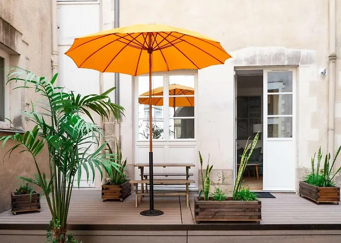 Hypercentre 2 A 4 Pers, Calme & Cosy Avec Terrasse Privee