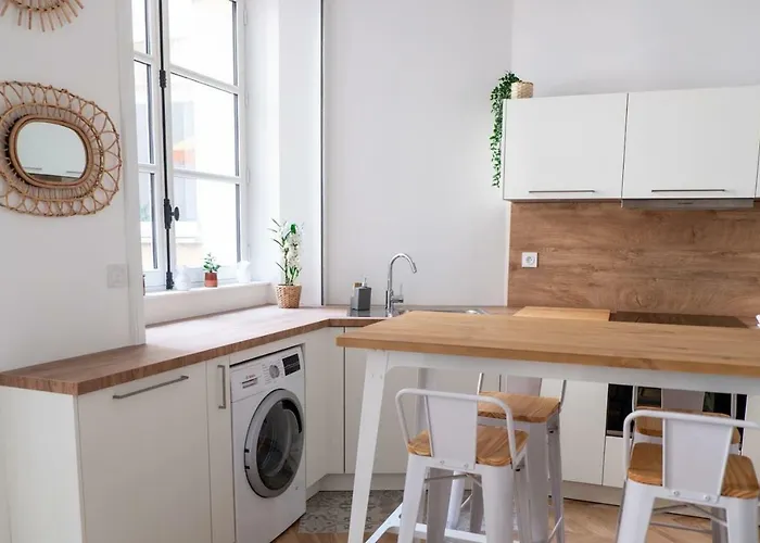 Hypercentre 2 A 4 Pers, Calme & Cosy Avec Terrasse Privee Apartment *