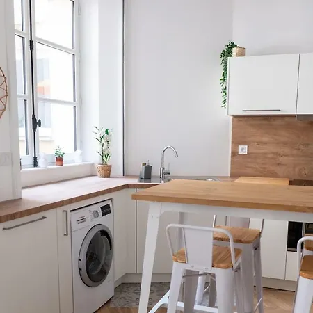 Hypercentre 2 A 4 Pers, Calme & Cosy Avec Terrasse Privee Lägenhet *